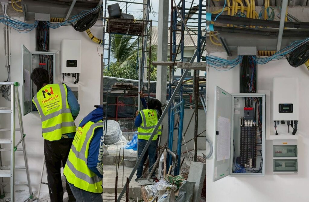 ผลงานติดตั้งระบบโซล่ารูฟท็อป ขนาด 6.3 kWp 3 เฟส
