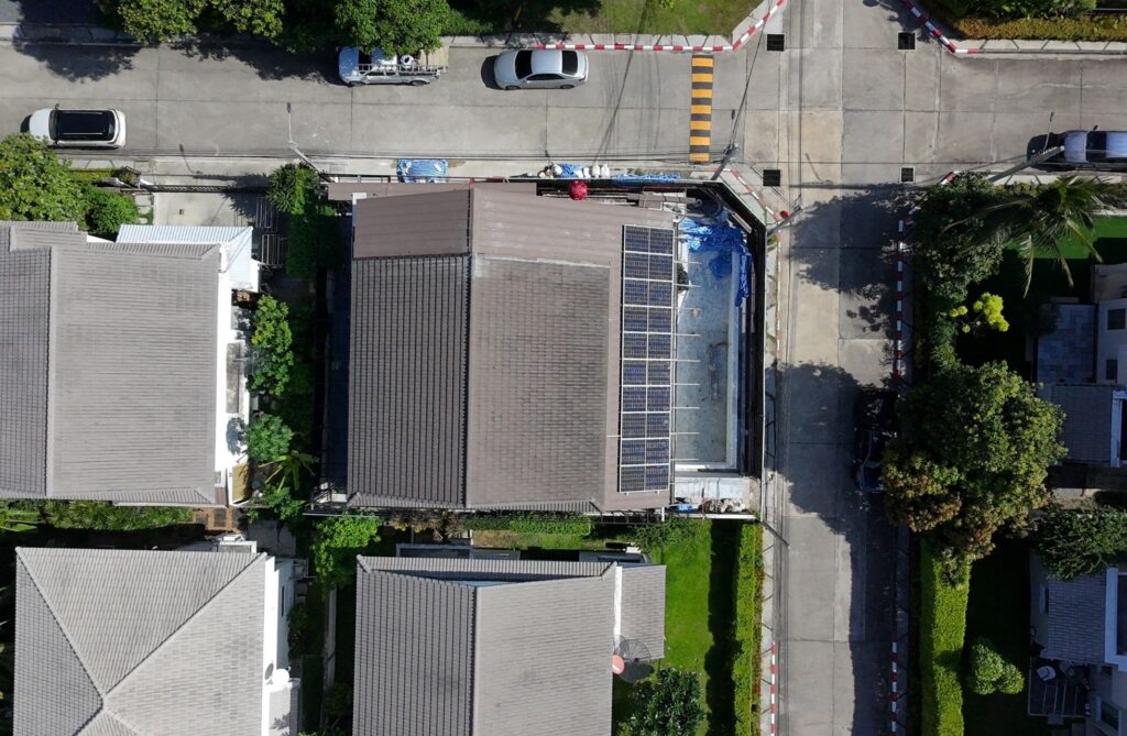 ผลงานติดตั้งระบบโซล่ารูฟท็อป ขนาด 6.3 kWp 3 เฟส