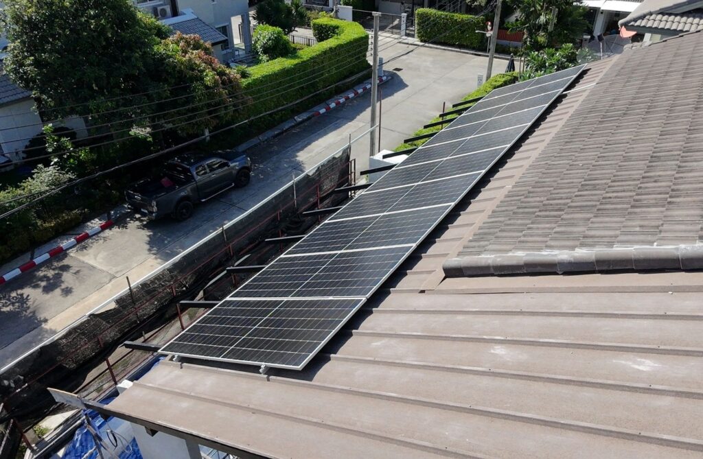 ผลงานติดตั้งระบบโซล่ารูฟท็อป ขนาด 6.3 kWp 3 เฟส