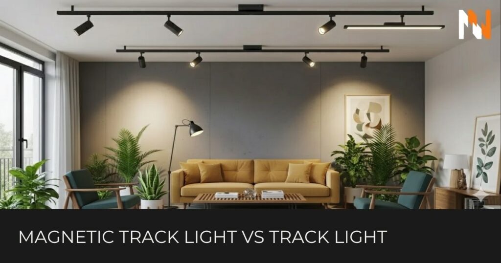 Magnetic Track Light vs Track Light